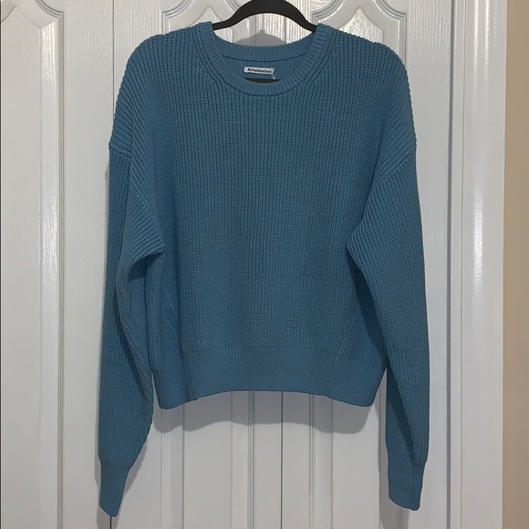REFORMATION Winnie Sweater in Dusk Blue - Picture 4 of 11